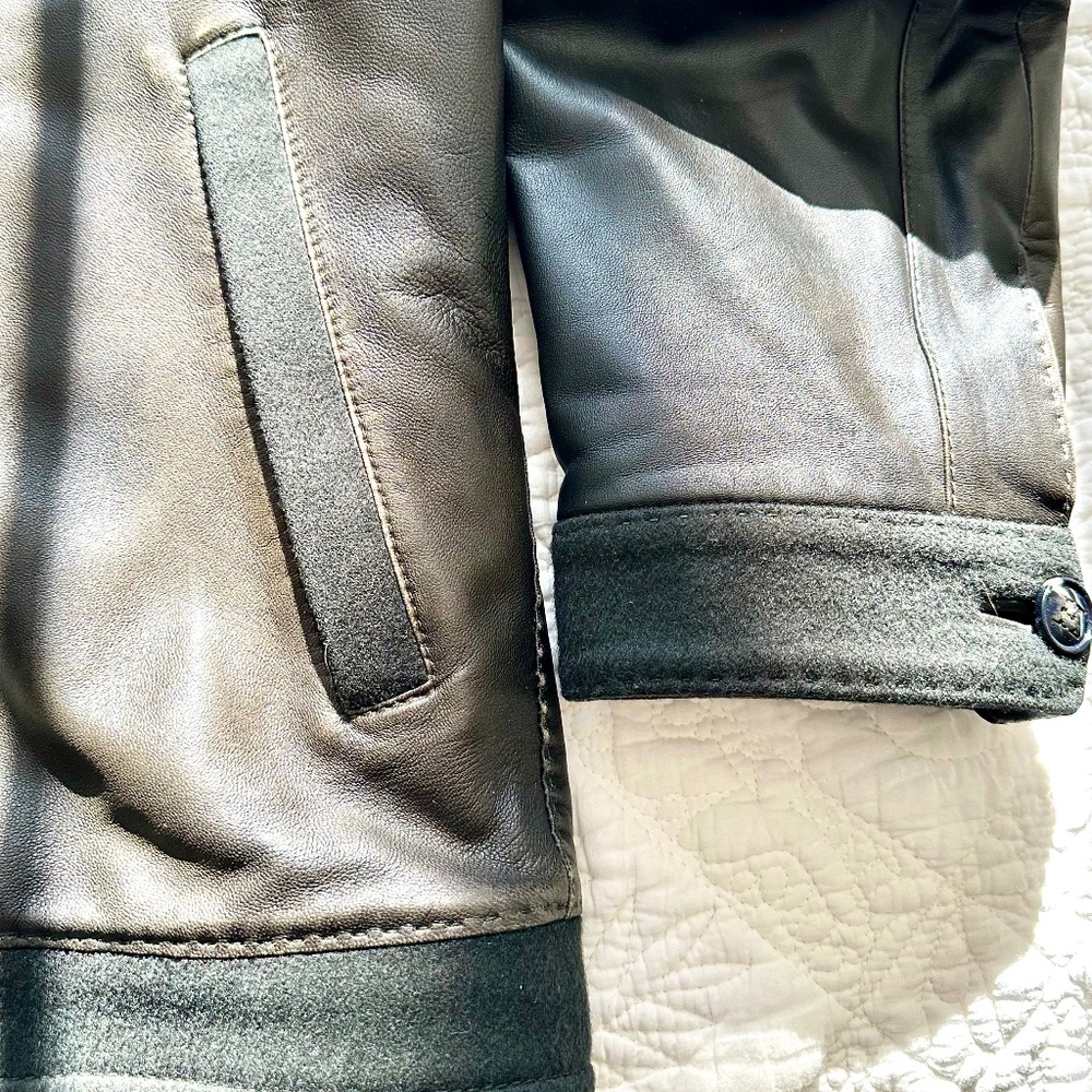 Kiton Lambskin Jacket / Custom Order Mens SZ 50 / 40R US - Picture 7 of 15